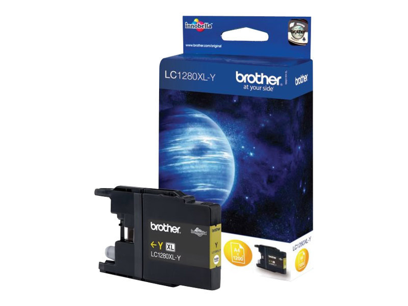 Brother LC1280XLYBP - Mit hoher Kapazität - Gelb
