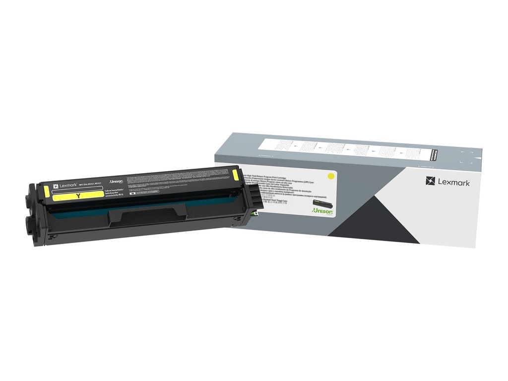 Lexmark Gelb - original - Tonerpatrone - für