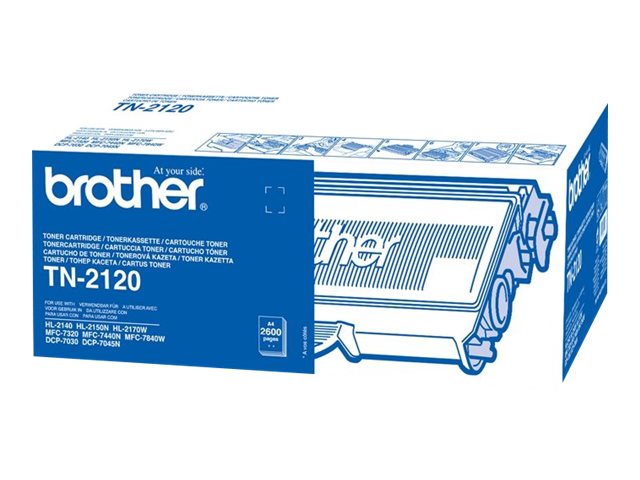 Brother TN2120 - Schwarz - original - Tonerpatrone