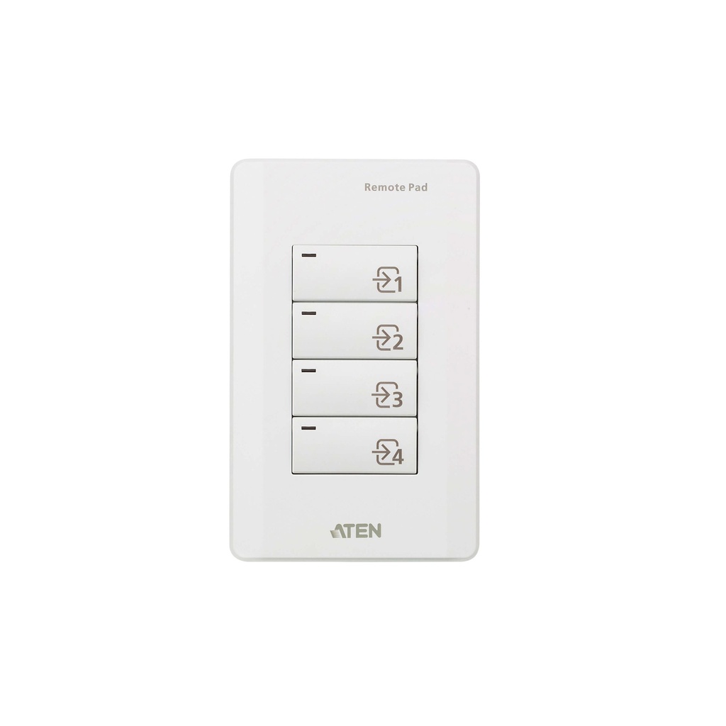 ATEN 4-Key Contact Closure Remote Pad - Fernbedienung - 4 Tasten