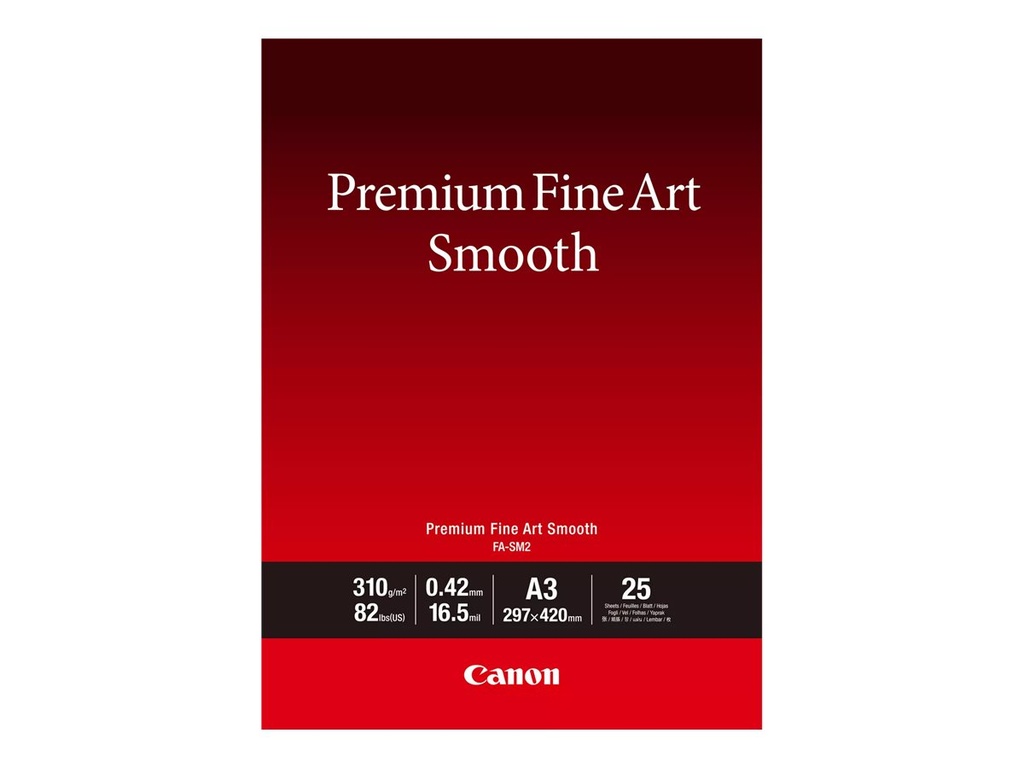 Canon Premium Fine Art FA-SM2 - Seidig - 16,5 mil - A3 (297 x 420 mm)