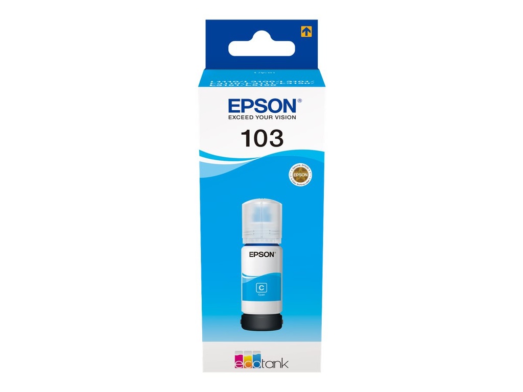 Epson 103 - 65 ml - Cyan - original - Nachfülltinte