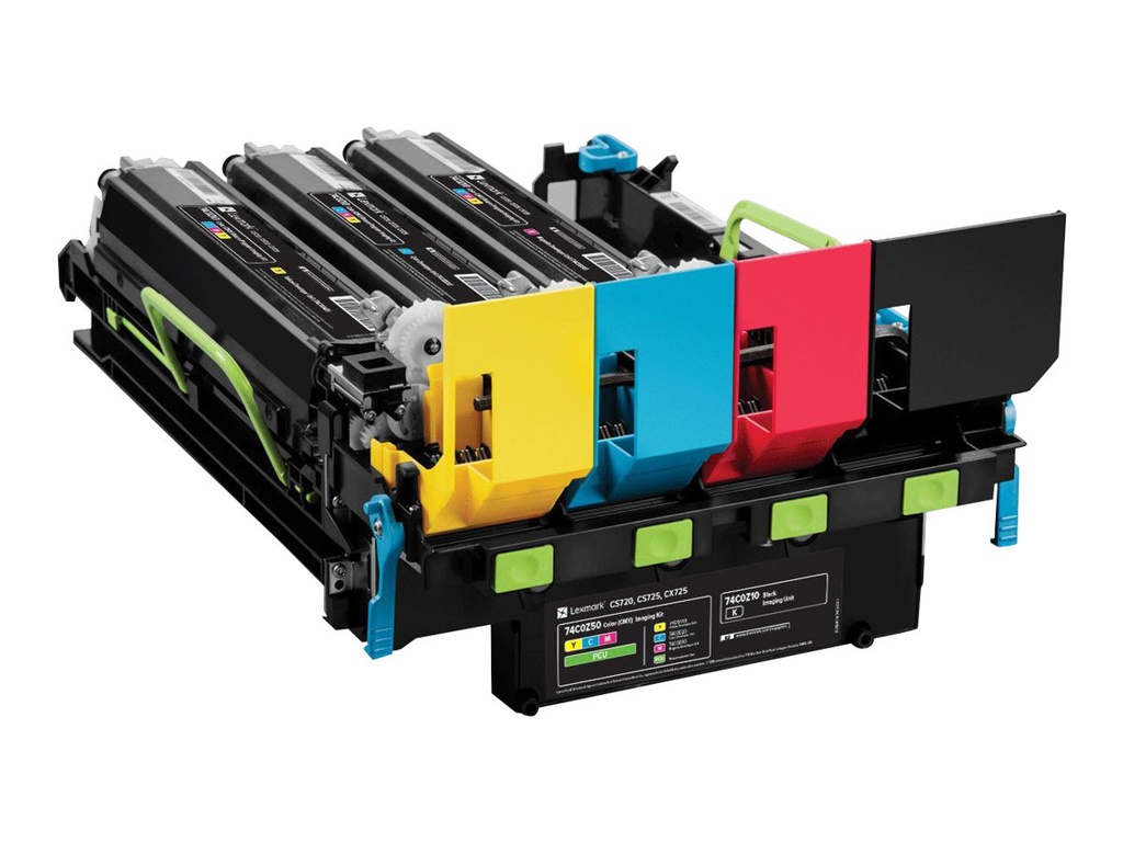 Lexmark Gelb, Cyan, Magenta - Imaging-Kit für