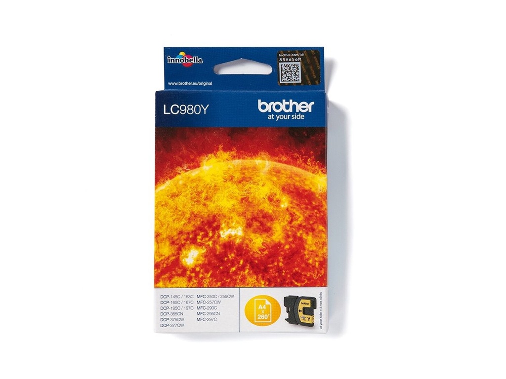 Brother LC980Y - Gelb - original - Tintenpatrone
