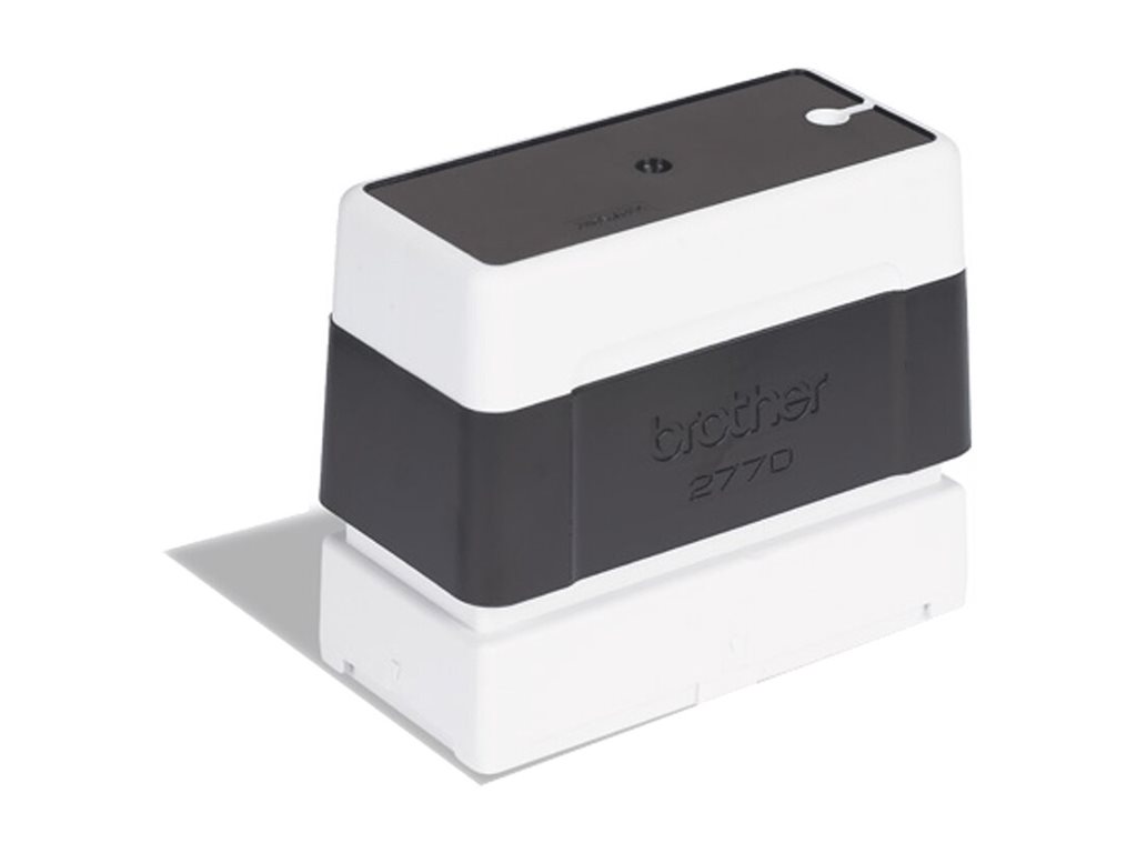 Brother 2770 - Stempel - vorgetränkt - Schwarz - Benutzerdefinierter Text - 27 x 70 mm (Packung mit 6)