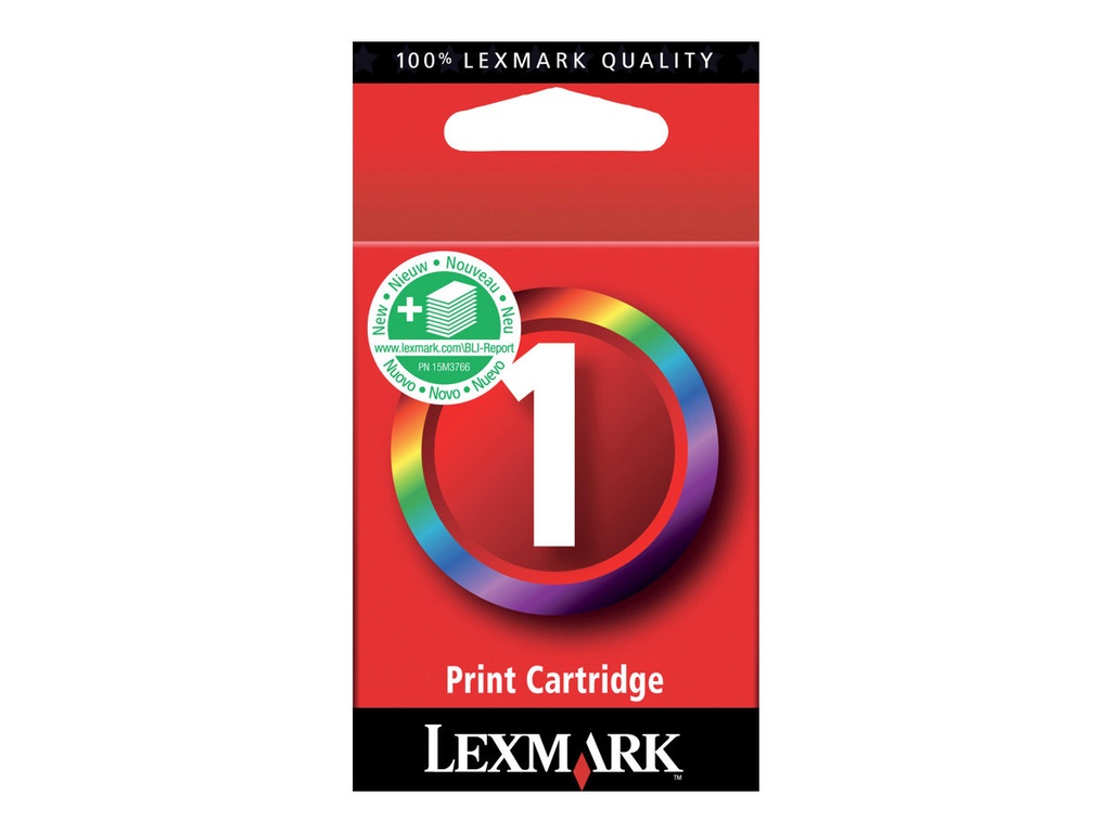 Lexmark Cartridge No. 1 - Farbe (Cyan, Magenta