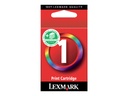 Lexmark Cartridge No. 1 - Farbe (Cyan, Magenta