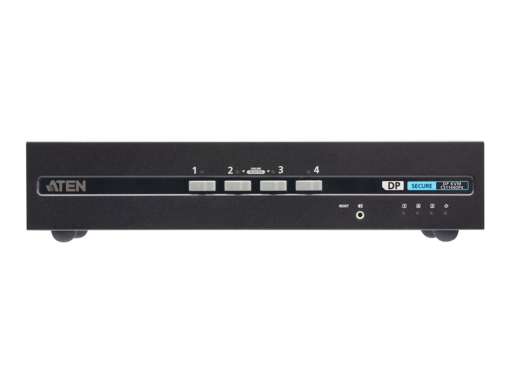 ATEN CS1144D4C - PSD PP v4.0 Compliant - KVM-/Audio-Switch