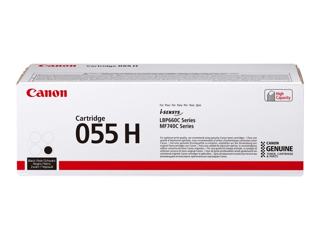 Canon 055 H - Mit hoher Kapazität - Schwarz