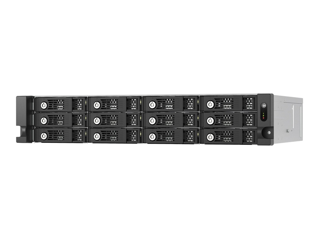 QNAP Festplatten-Array - 12 Schächte (SATA-600) - SAS 12Gb/s (extern)