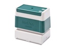 Brother 3458 - Stempel - vorgetränkt - Grün - Benutzerdefinierter Text - 34 x 58 mm (Packung mit 6)