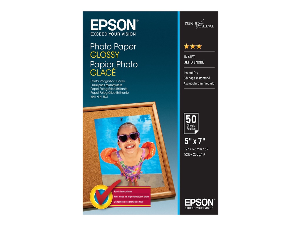 Epson Glänzend - 127 x 178 mm - 200 g/m²