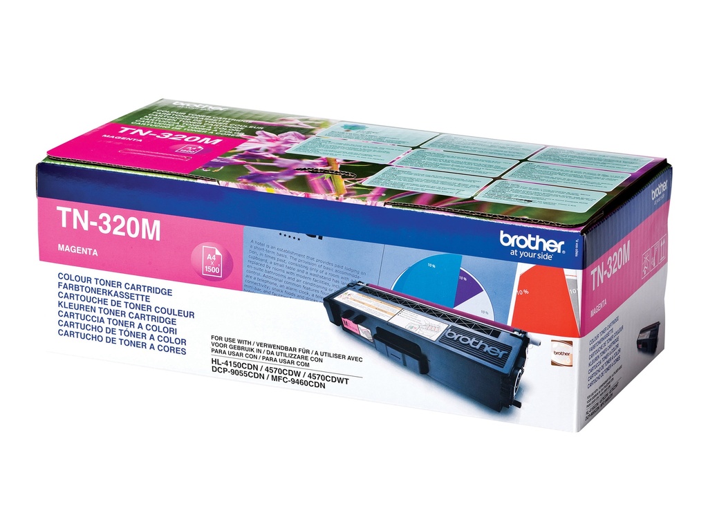 Brother TN320M - Magenta - original - Tonerpatrone