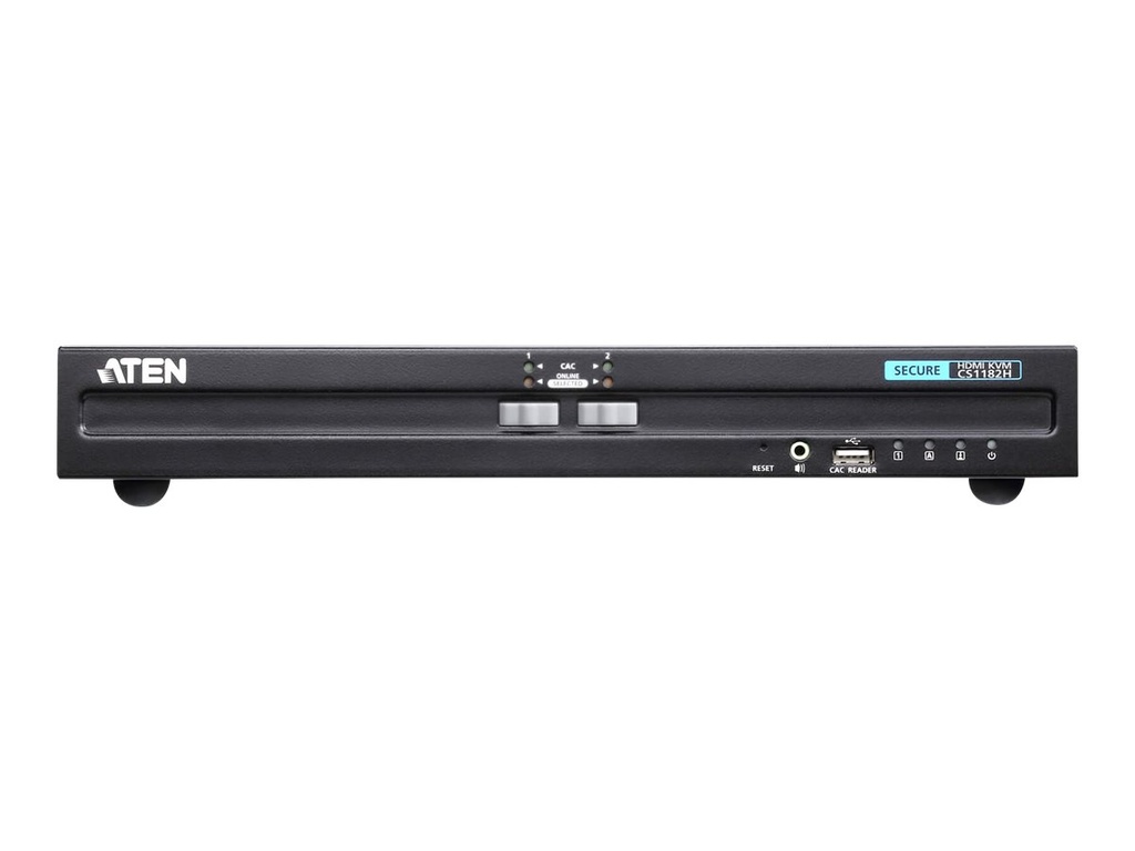 ATEN CS1182H - KVM-/Audio-Switch - 2 x KVM/Audio