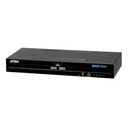 ATEN CS1182H - 3840 x 2160 Pixel - 4K Ultra HD - Rack-Einbau - 1U - Schwarz