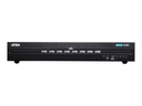 ATEN CS1148D - Schwarz 8-Port KVM-Umschalter - USB Video-Ausgang DVI