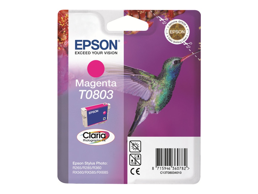 Epson T0803 - Magenta - original - Tintenpatrone