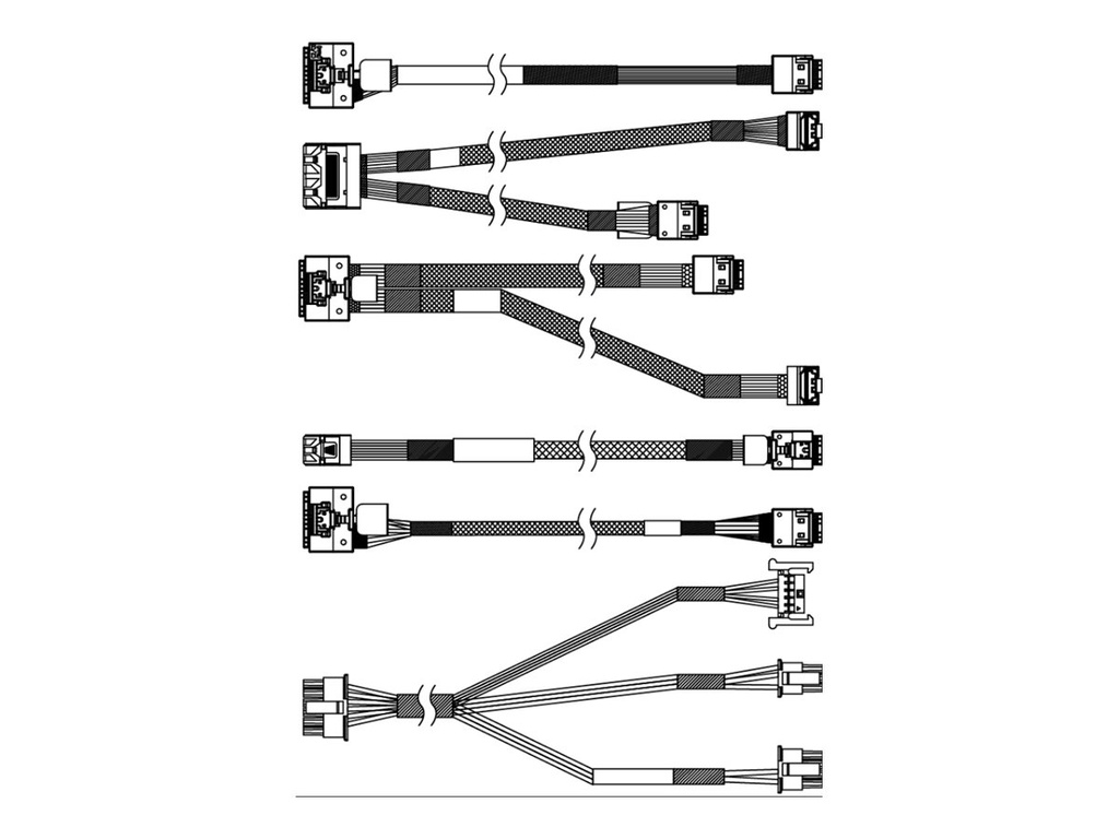 Lenovo Speicherkabelkit - für 3,5" Chassis