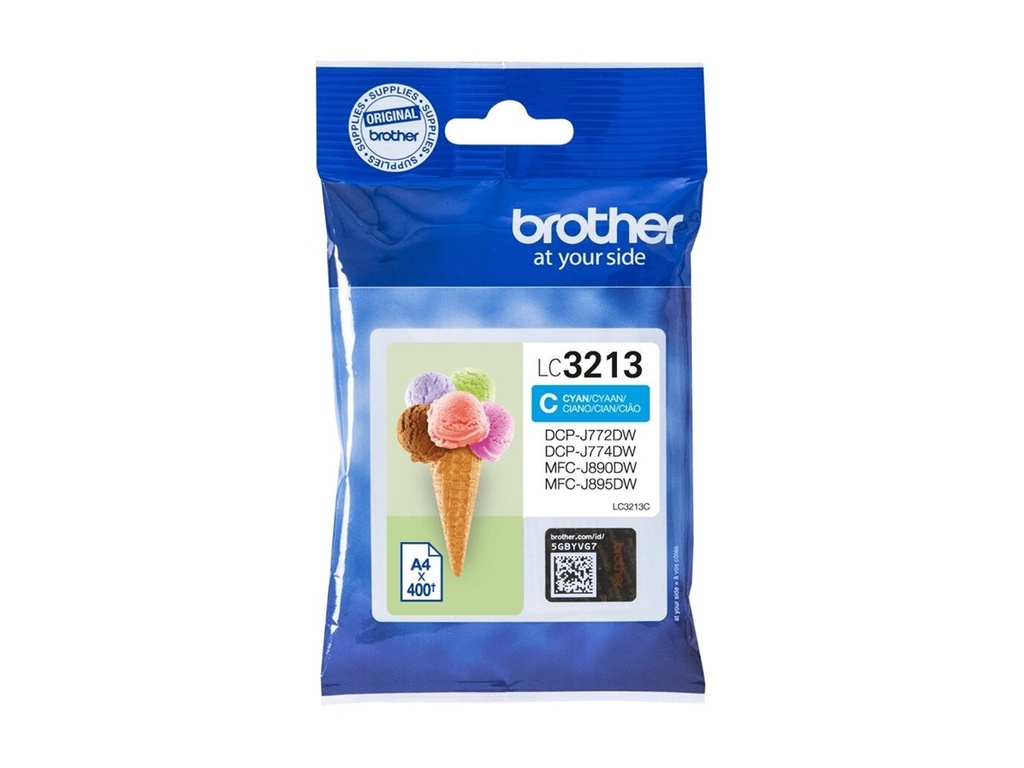 Brother LC3213C - Hohe Ergiebigkeit - Cyan - original