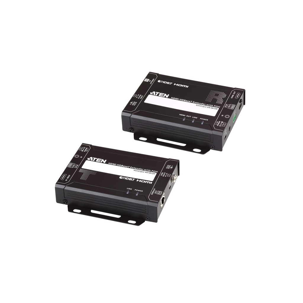 ATEN VE1812 Audio-/Video-Leistungsverstärker AV transmitter & receiver Schwarz