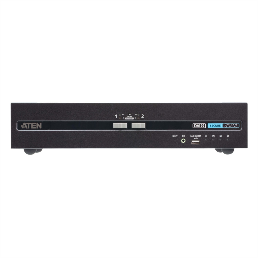 ATEN CS1142D4C 2-Port KVM-Umschalter - DVI