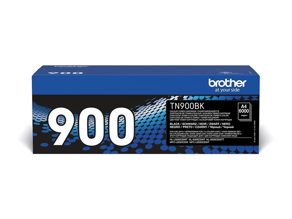 Brother TN900BK - Schwarz - original - Tonerpatrone