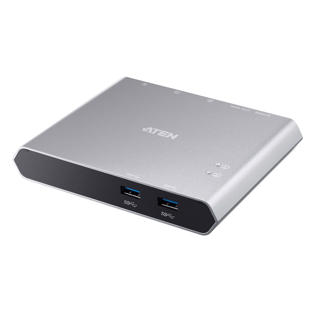 ATEN US3310 - Video-/Audio-/USB-Schalter - 2 x USB 3.2 Gen 1