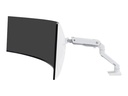 Ergotron HX Desk Monitor Arm with HD Pivot White