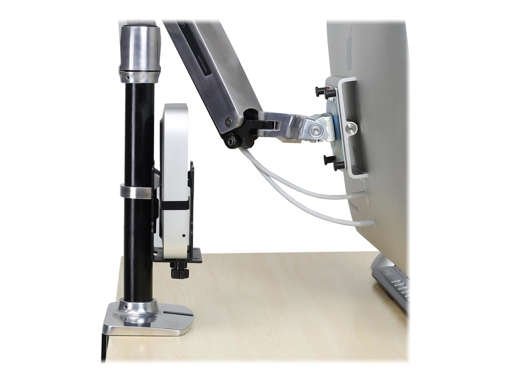 Ergotron Mini-PC-Montage - unter Tisch montierbar, Pfosten montierbar, an der Wand montierbar, VESA-Halterung montierter