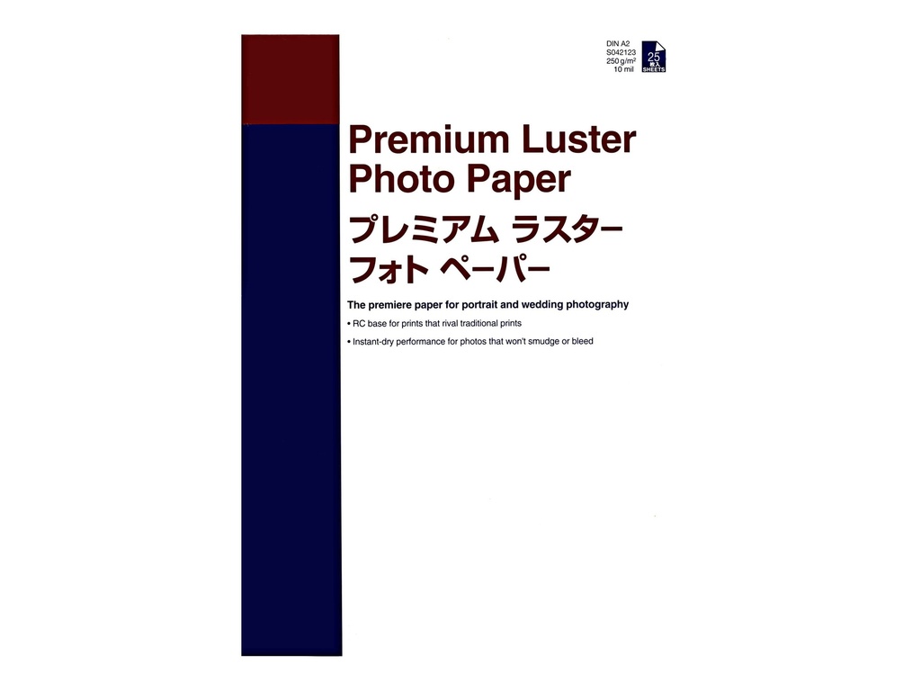 Epson Premium Luster Photo Paper - Glanz - A2 (420 x 594 mm)