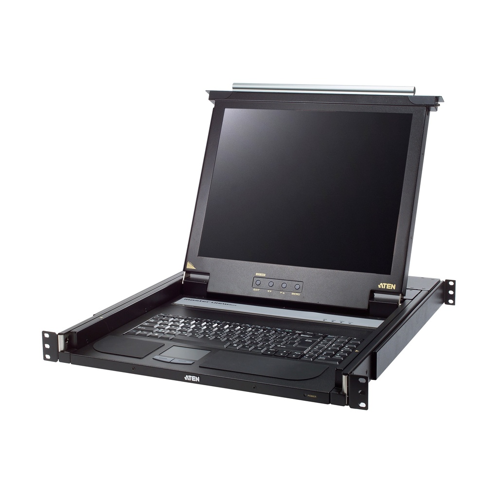 ATEN CL1000N KVM-Konsole 19" LCD VGA PS/2 Tastaturlayout D - KVM-Konsole - 1-Port