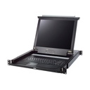ATEN CL1000N KVM-Konsole 19" LCD VGA PS/2 Tastaturlayout D - KVM-Konsole - 1-Port