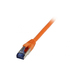 Synergy 21 Patchkabel RJ45 CAT6A 500Mhz orange S-STP S/FTP TPE/LSZH Superflex - Kabel - Netzwerk