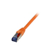 Synergy 21 S217255 - 0,25 m - Cat6a - S/FTP (S-STP) - RJ-45 - RJ-45 - Orange - Kabel - Netzwerk