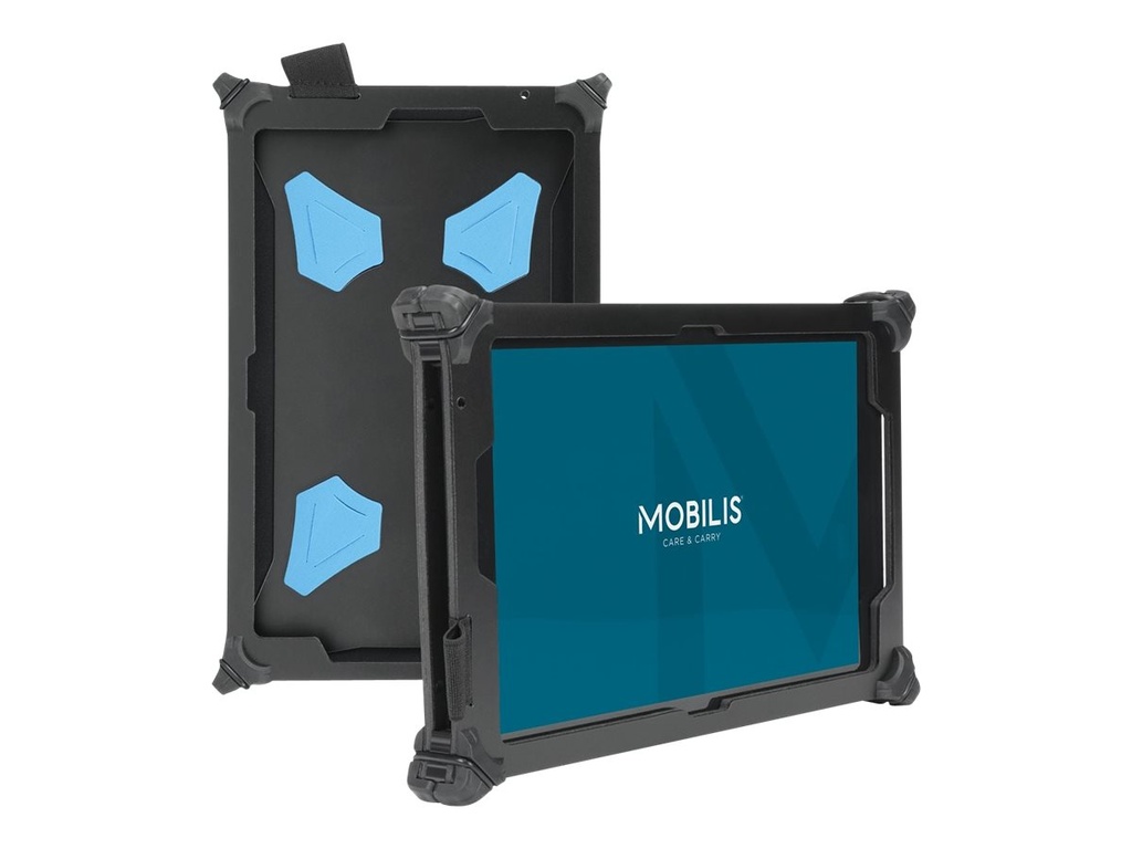 Mobilis RESIST Pack - Hintere Abdeckung für Tablet - widerstandsfähig - TFP 4.0 - Schwarz - 10.9" - für Apple 10.9-inch iPad Air (4. Generation)