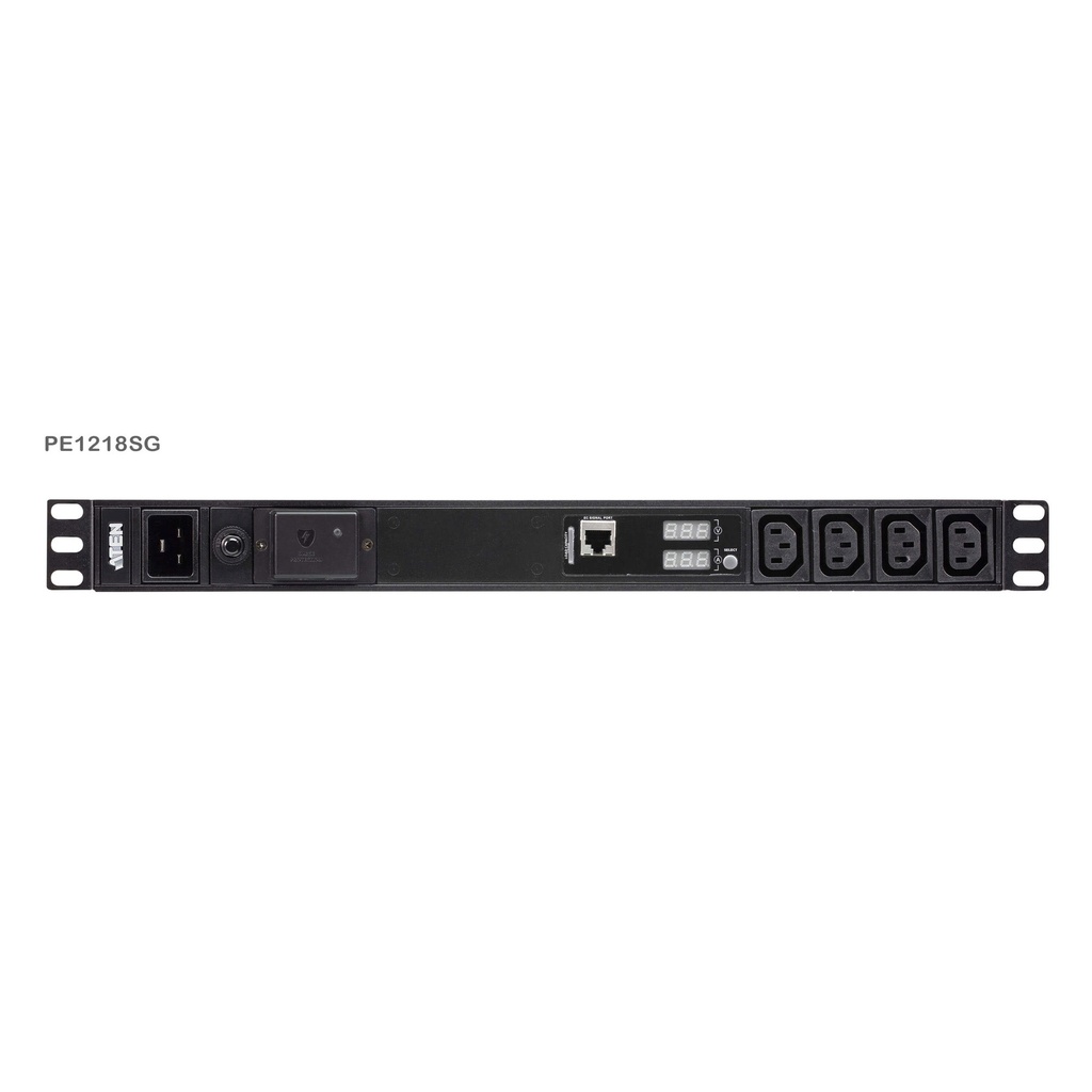 ATEN PE1218SG Basis PDU mit MessfunktionÜberspannungsschutz - (Offline-) USV - 19"