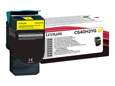 Lexmark Hohe Ergiebigkeit - Gelb - original