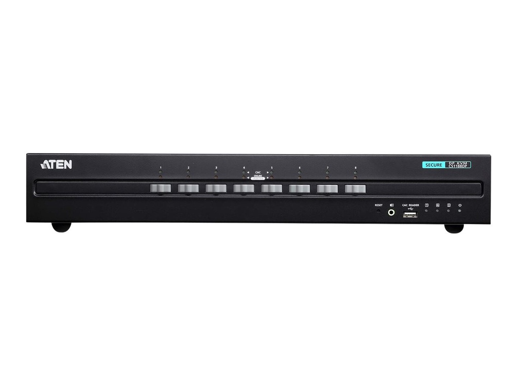 ATEN CS1188DP - 3840 x 2160 Pixel - 4K Ultra HD - Schwarz
