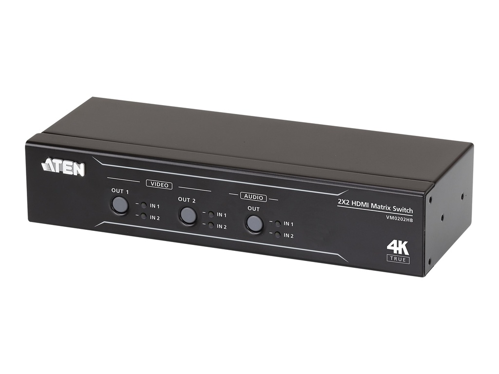 ATEN VM0202HB 2 x 2 - Video/Audio-Schalter