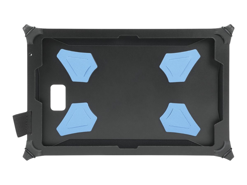 Mobilis RESIST - Hintere Abdeckung für Tablet - widerstandsfähig - Schwarz - 10.1" - für Samsung Galaxy Tab A (2016)