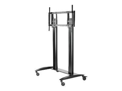 Peerless AV SmartMount SR598 - Wagen - für Flachbildschirm - Aluminium - schwarze Pulverbeschichtung - Bildschirmgröße: 139.7-248.92 cm (55"-98")