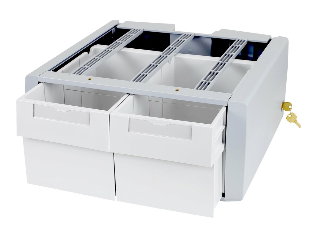 Ergotron StyleView SV43/44 Series Supplemental Double Tall - Montagekomponente (2 Schubladen Modul)