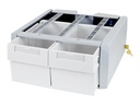Ergotron StyleView SV43/44 Series Supplemental Double Tall - Montagekomponente (2 Schubladen Modul)