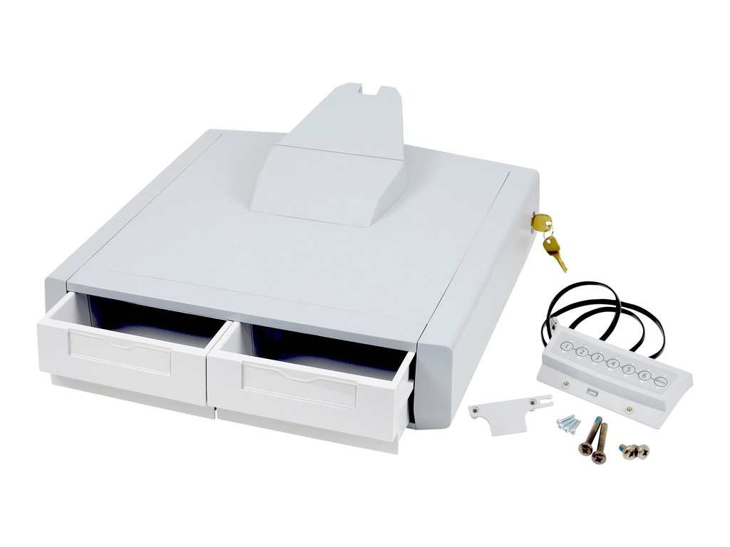 Ergotron StyleView SV43 Series Primary Double - Montagekomponente (2 Schubladen Modul)