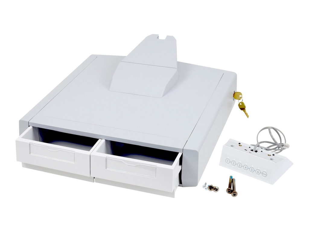 Ergotron Primary Double Drawer - Montagekomponente (Auszugsmodul)