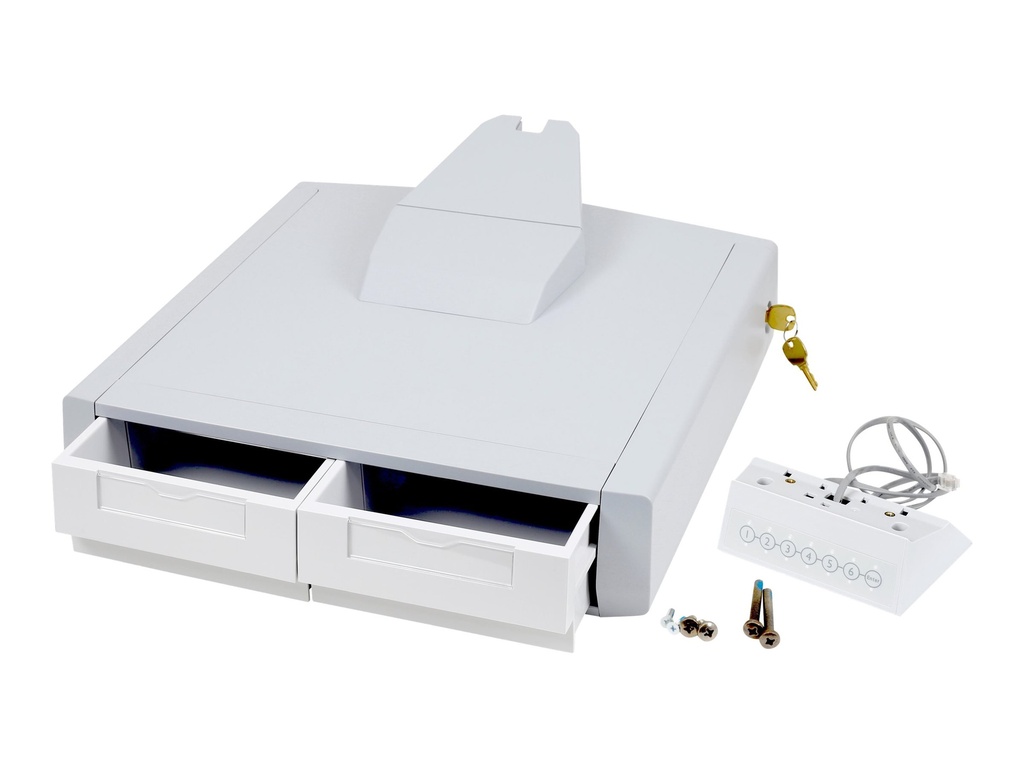 Ergotron Primary Double Drawer - Montagekomponente (Auszugsmodul)