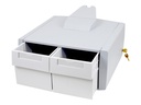 Ergotron Primary Double Tall - Montagekomponente (2 Schubladen Modul)