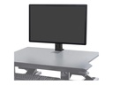 Ergotron WorkFit - Befestigungskit (Tischmontage) - für LCD-Display - Schwarz - Bildschirmgröße: bis zu 76,2 cm (bis zu 30 Zoll)