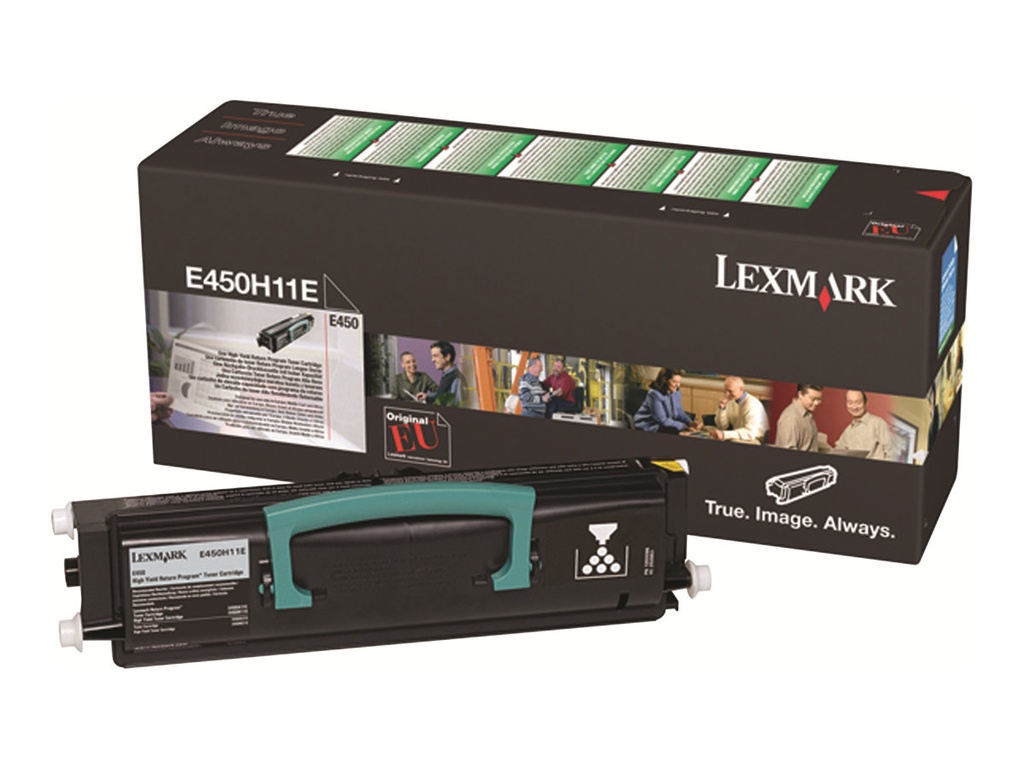 Lexmark Hohe Ergiebigkeit - Schwarz - original