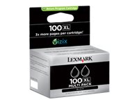 Lexmark Cartridge No. 100XL - 2er-Pack - Hohe